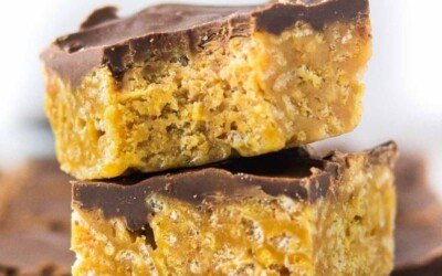 chocolate & peanut butter special K bars