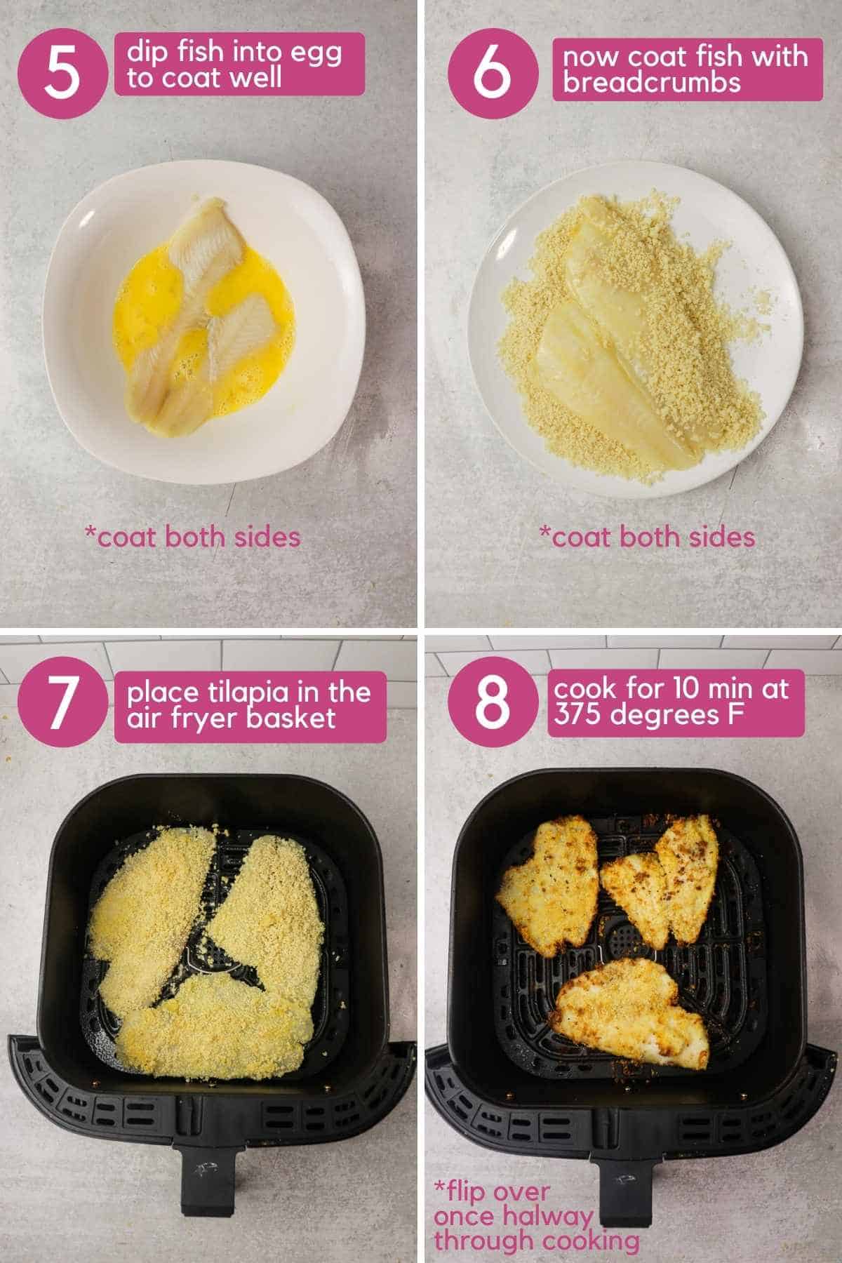 how to make tilapia in the air fryer.