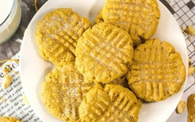 small batch peanut butter cookies