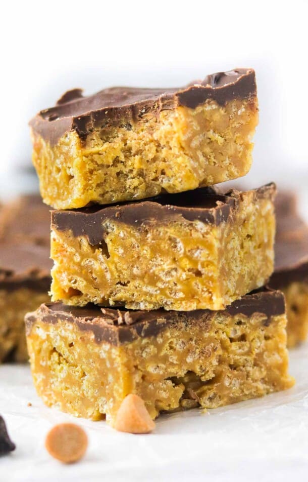 Special K Bars (Chocolate & Peanut Butter Scotcheroos) - Colleen ...