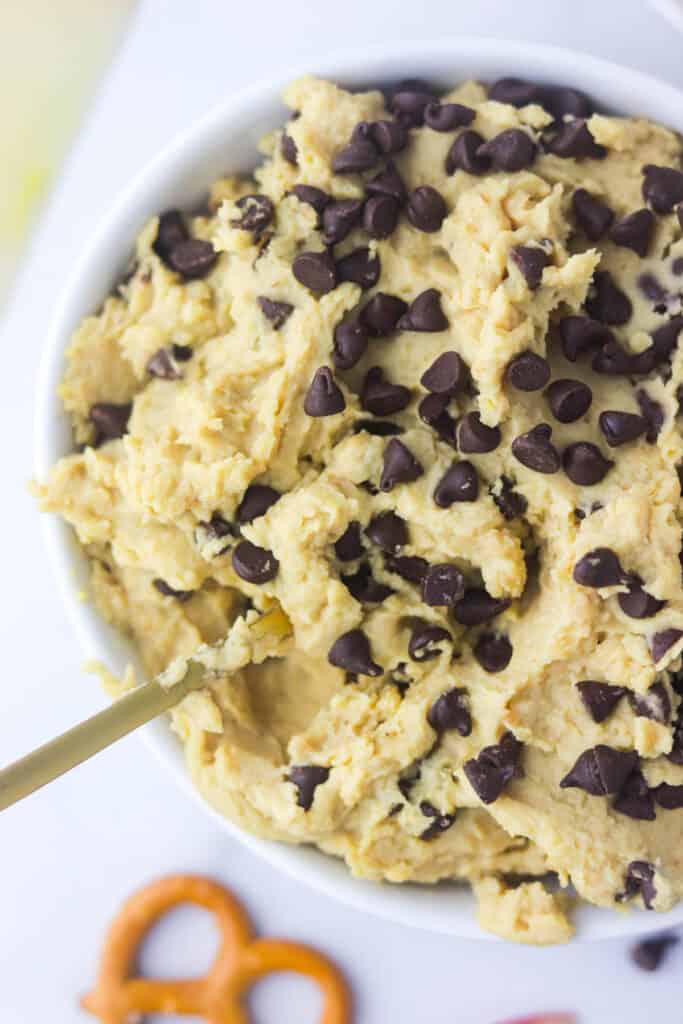 Chocolate Chip Cookie Dough Hummus Recipe