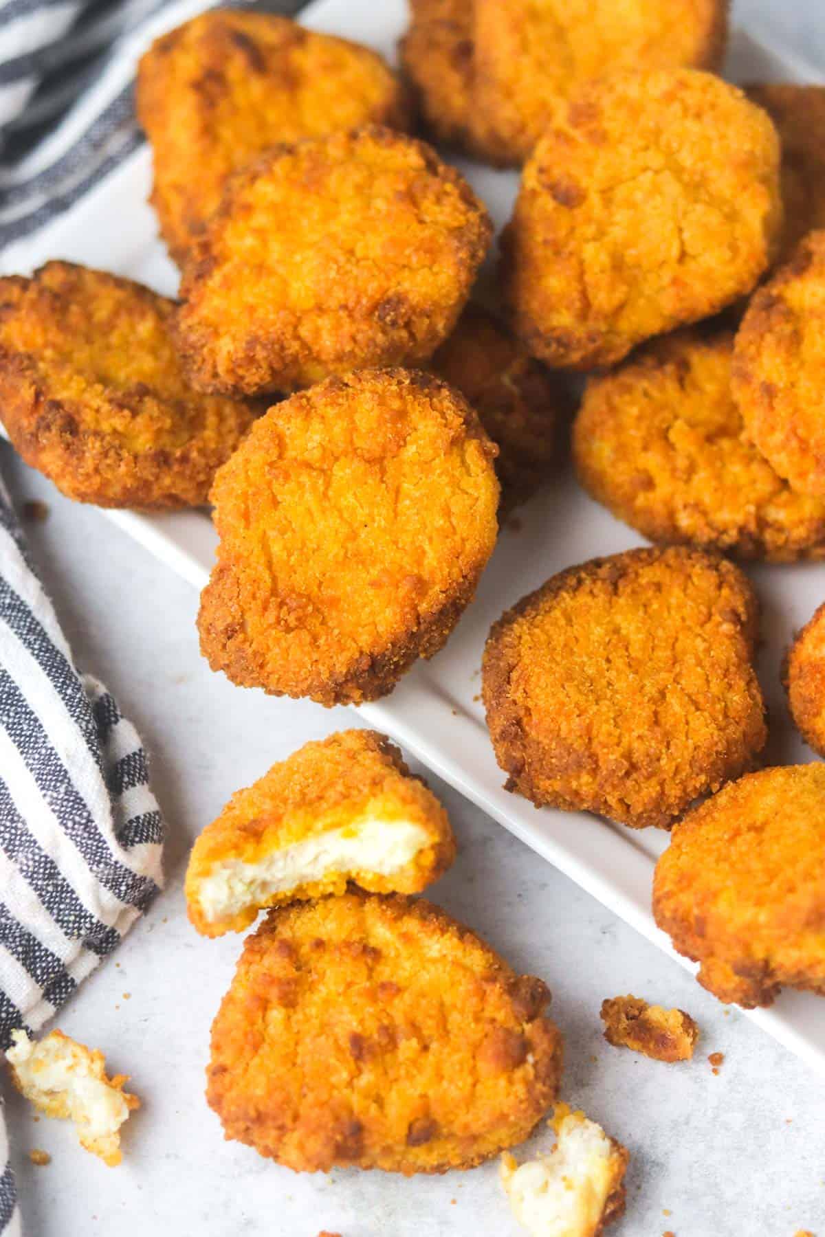 Frozen chicken nuggets air fryer outlet time