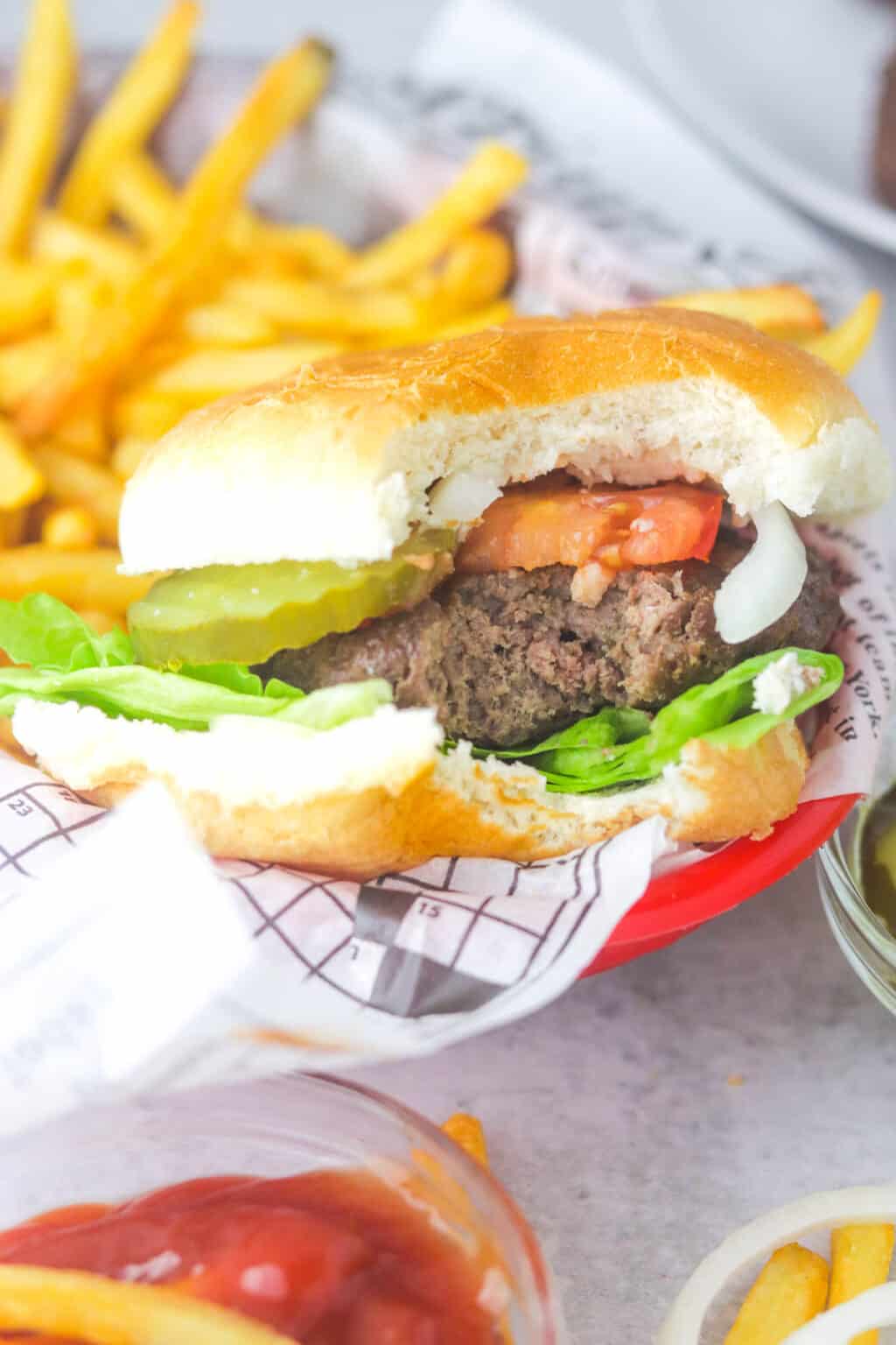 Juicy Air Fryer Burger Patties - Colleen Christensen Nutrition