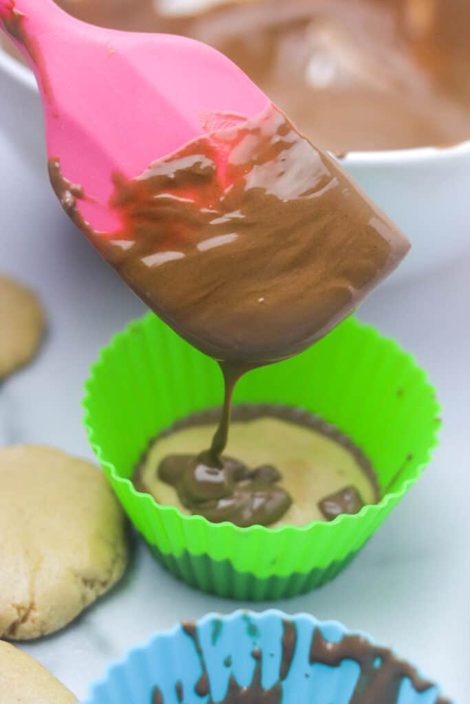 coating homemade perfect bar peanut butter cups