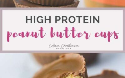 homemade perfect bar peanut butter cups high protein peanut butter cups