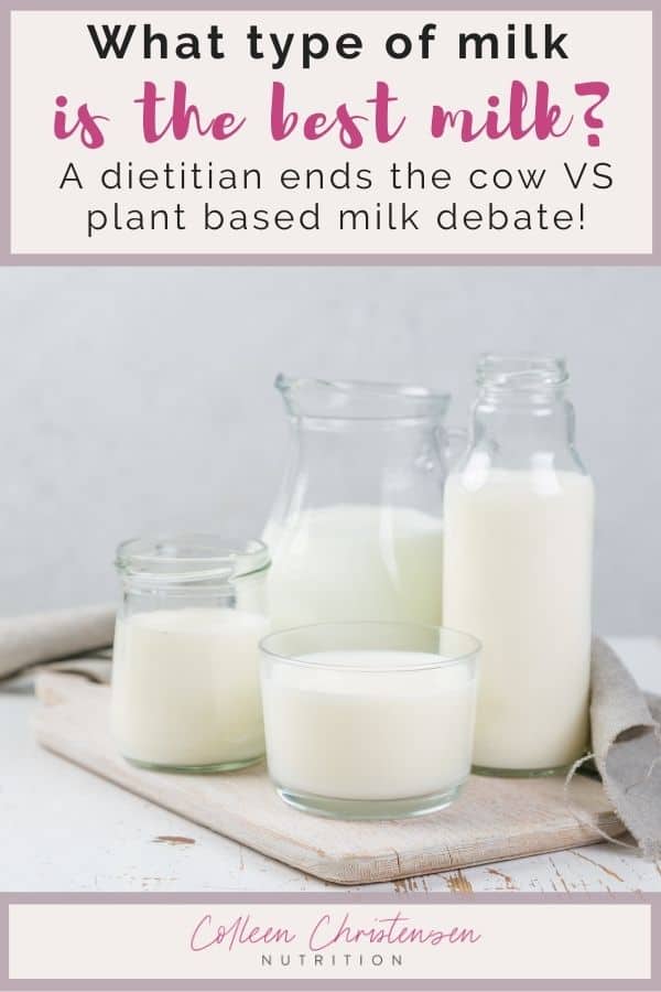 Quick Milk!  Whether it's cow's or plant-based milk, Quick Milk