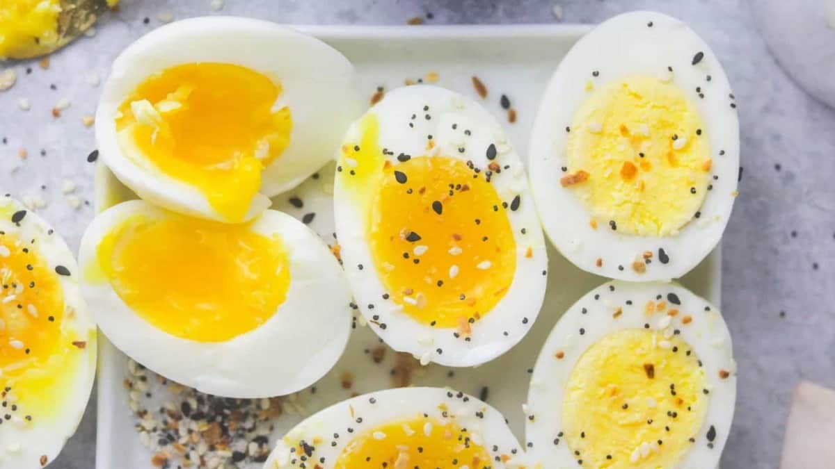 How To Make Air Fryer Soft Boiled Eggs - Kudos Kitchen by Renee