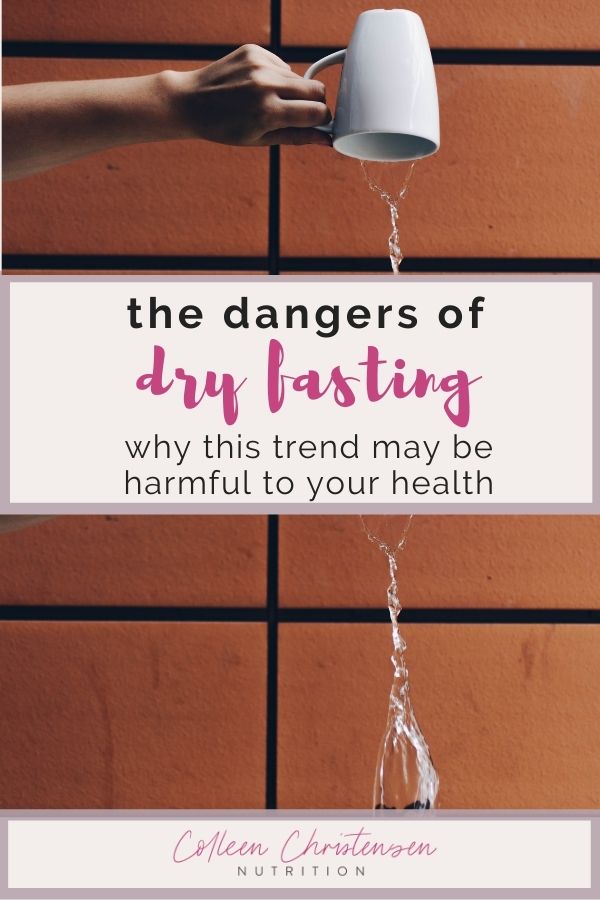 dangers of dry fasting