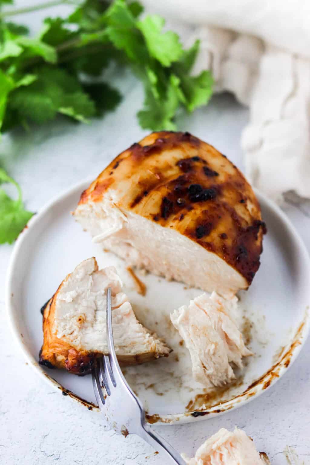 Juicy Air Fryer BBQ Chicken Colleen Christensen Nutrition