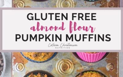 gluten free pumpkin muffins made with almond flour