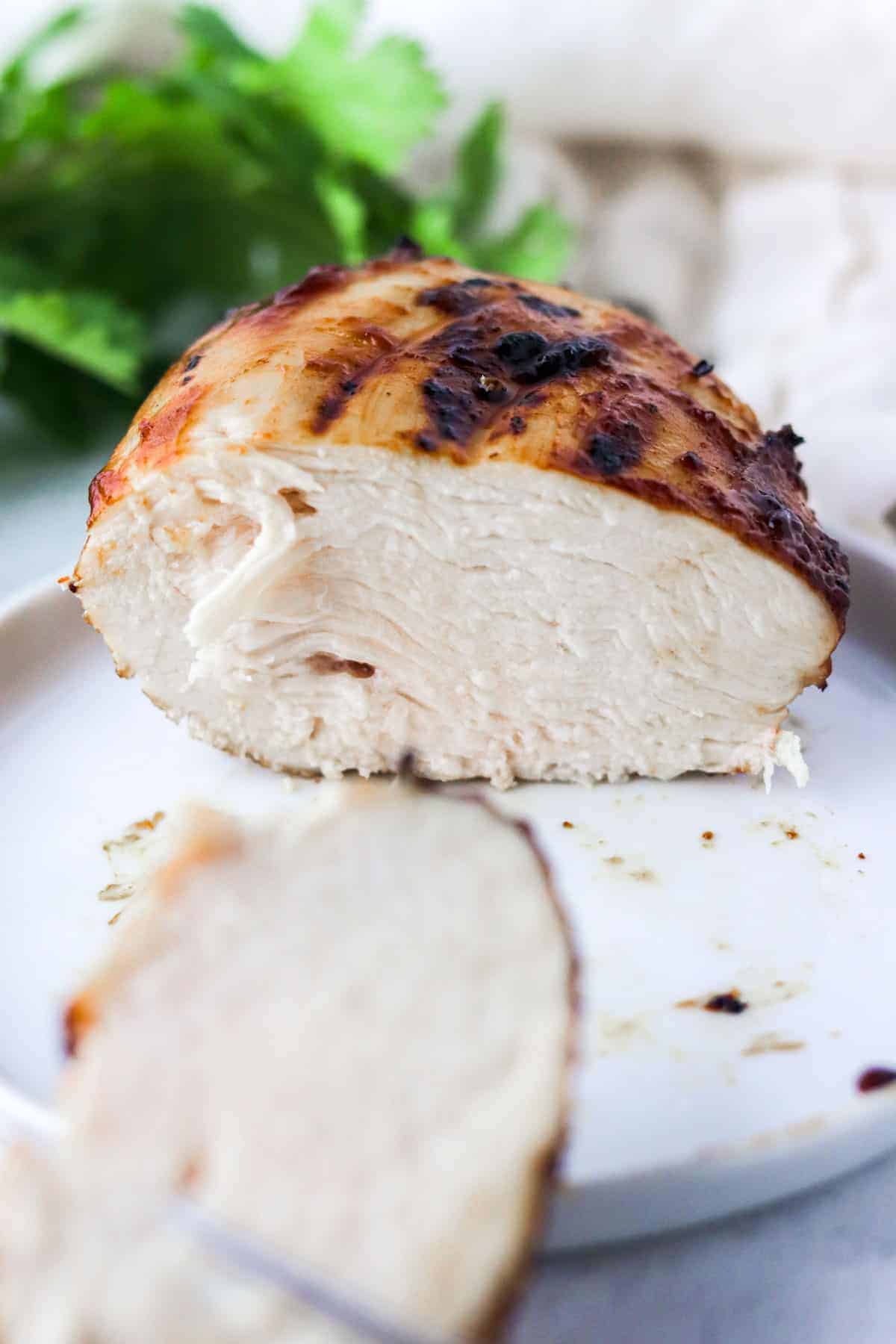 Air Fryer BBQ Chicken Breasts - Healthful Blondie