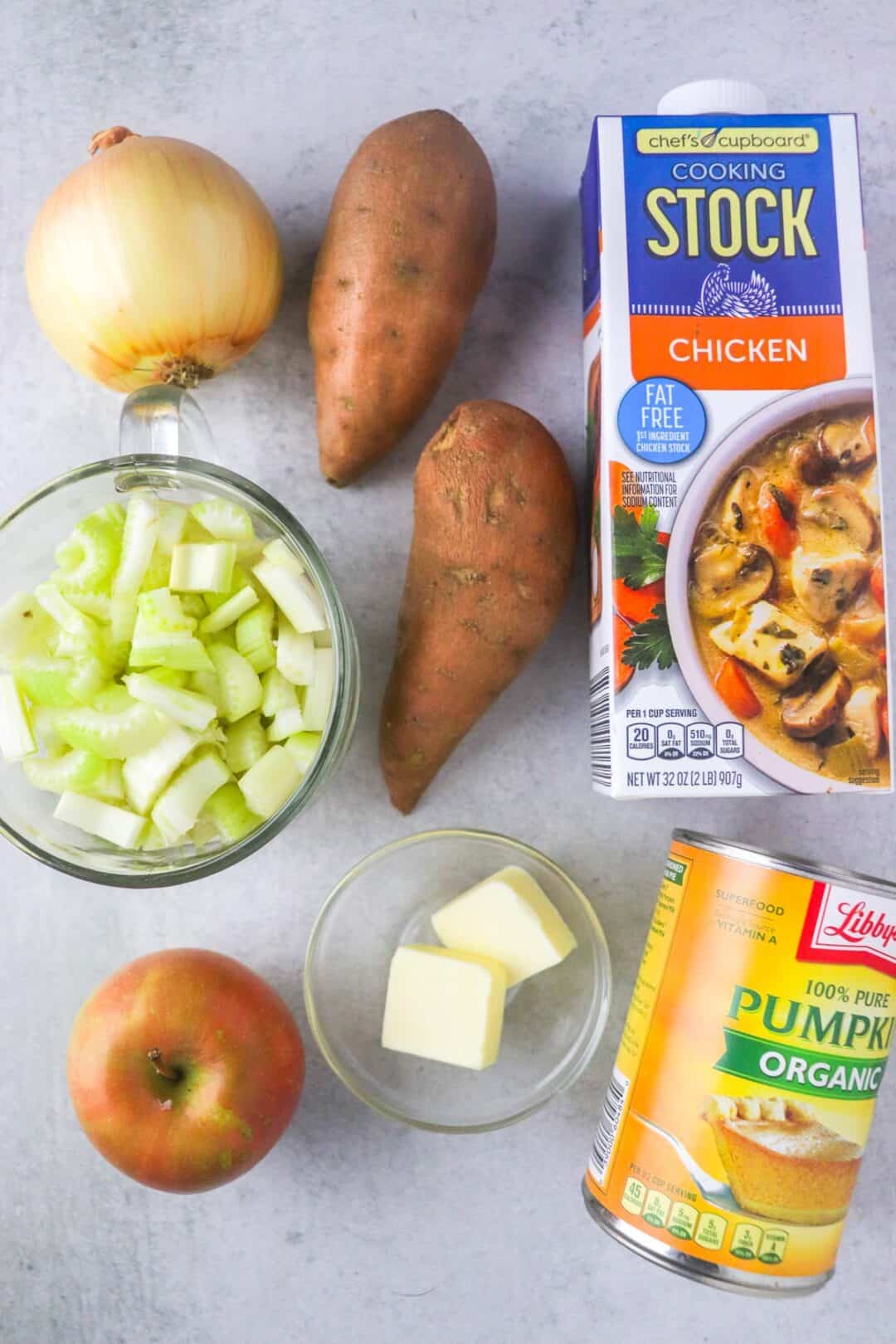Creamy Pumpkin And Sweet Potato Soup Colleen Christensen Nutrition