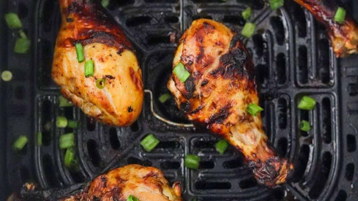 Honey Soy Air Fryer Drumsticks (Oven Directions Included!) Colleen