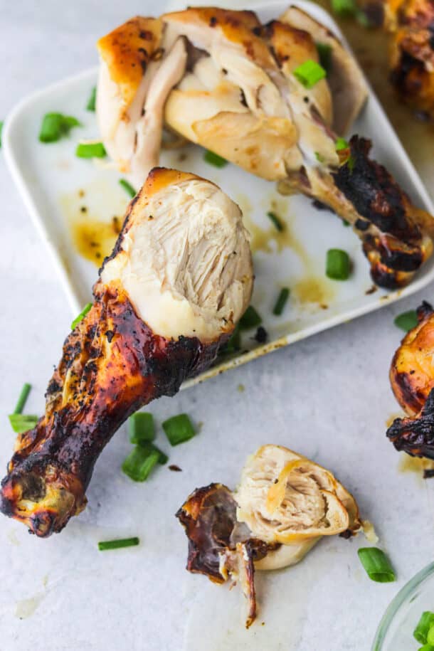 Honey Soy Air Fryer Drumsticks (Oven Directions Included!) Colleen