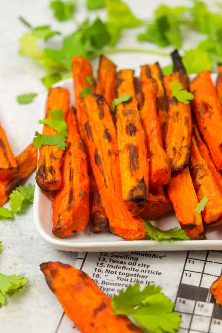 Perfectly Roasted Air Fryer Carrots Colleen Christensen Nutrition