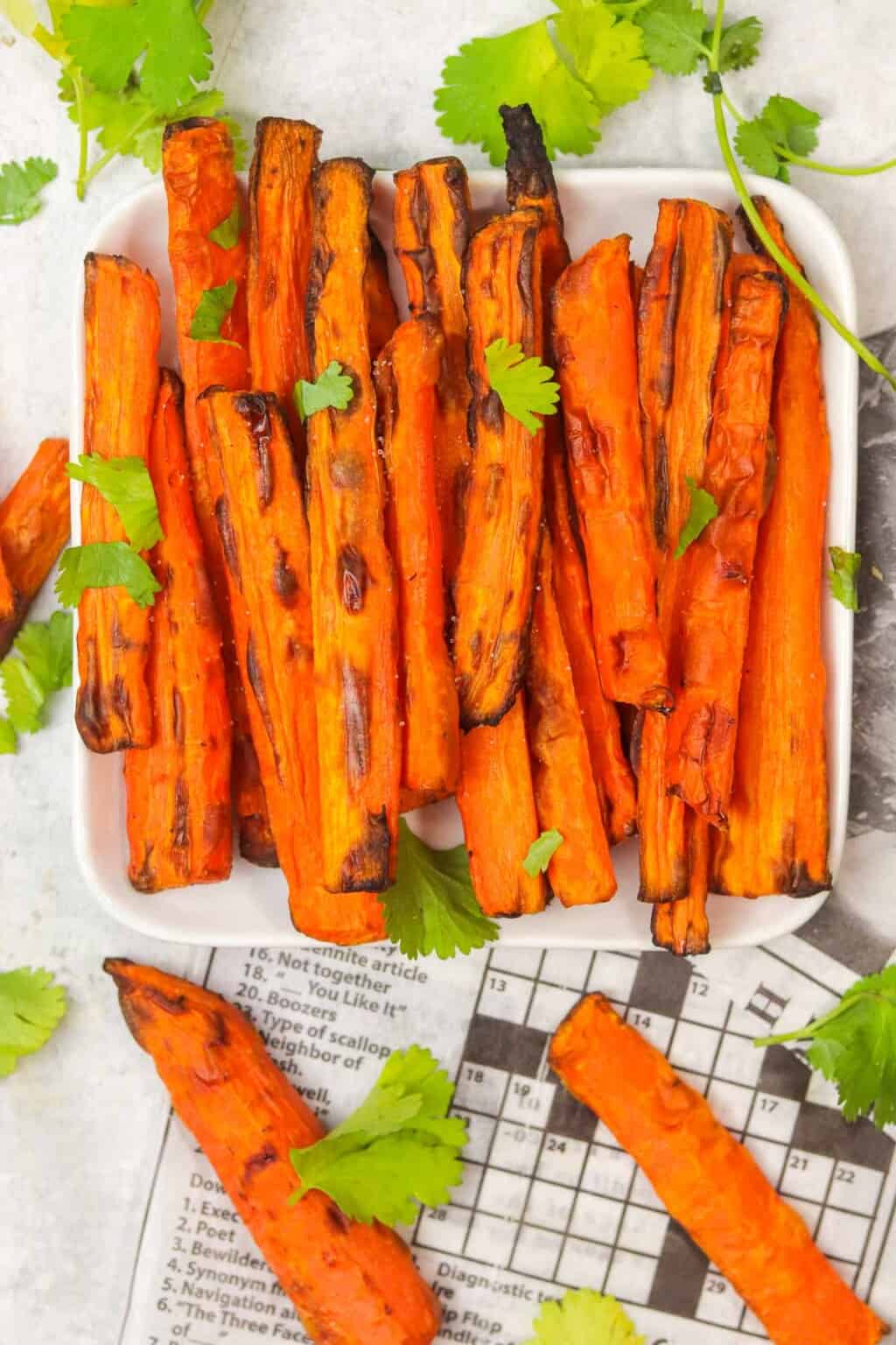 Perfectly Roasted Air Fryer Carrots Colleen Christensen Nutrition
