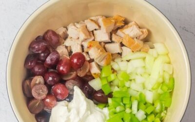 turkey salad with grapes