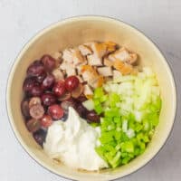 turkey salad with grapes ingredients