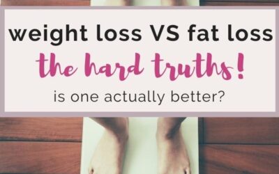 fat loss vs weight loss truths
