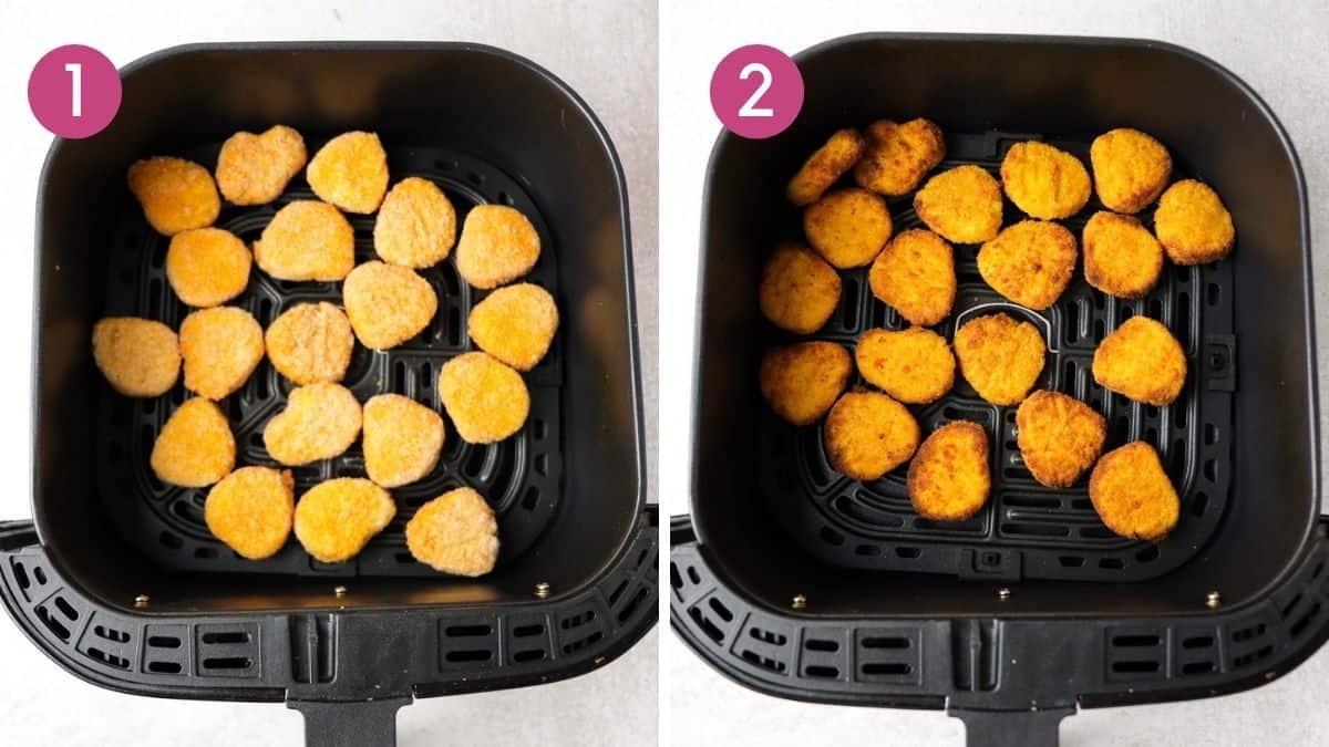 How to cook air fryer frozen chicken nuggets