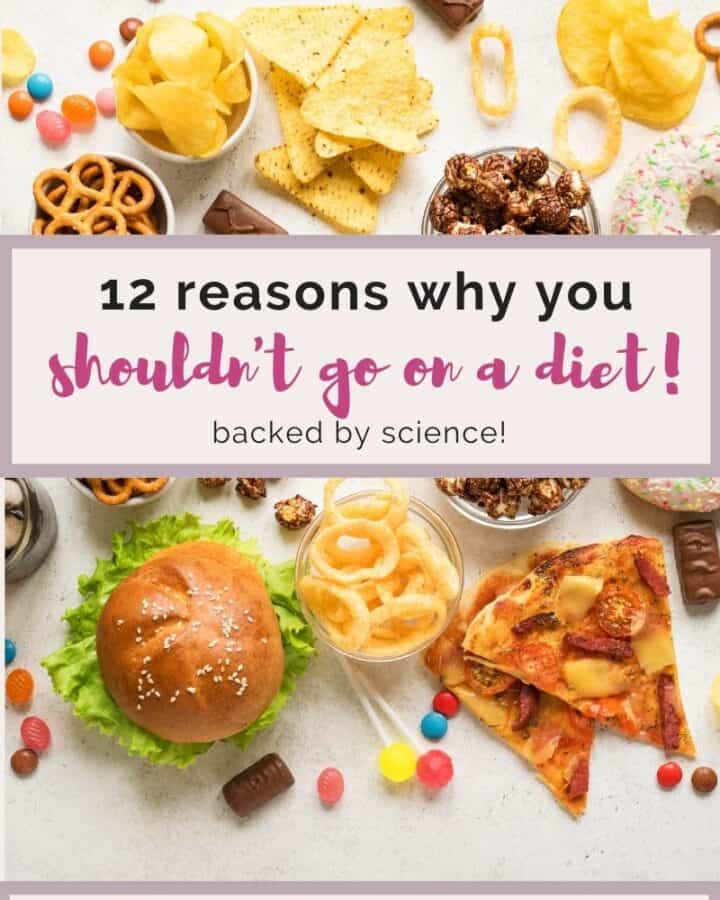 Shouldn't go on a diet.