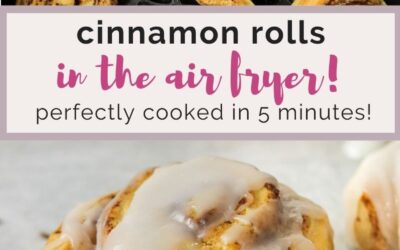 cinnamon rolls in the air fryer