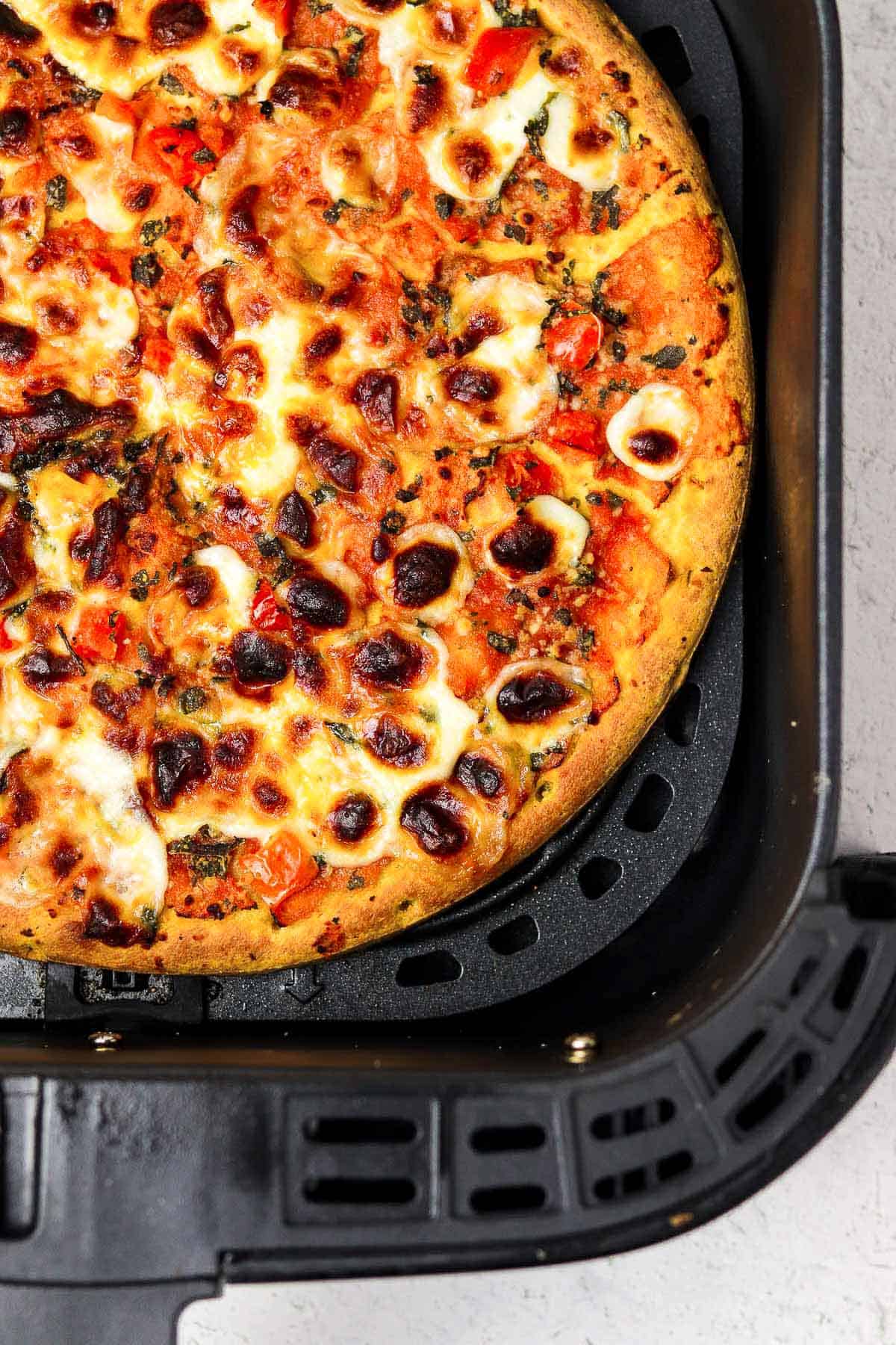 Crispy Air Fryer Frozen Pizza