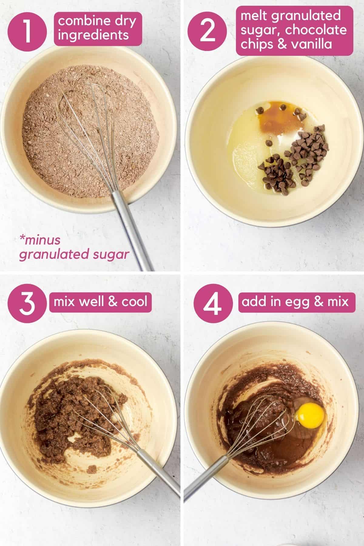 how to make air fryer brownies.