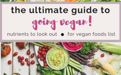 the ultimate guide to going vegan.