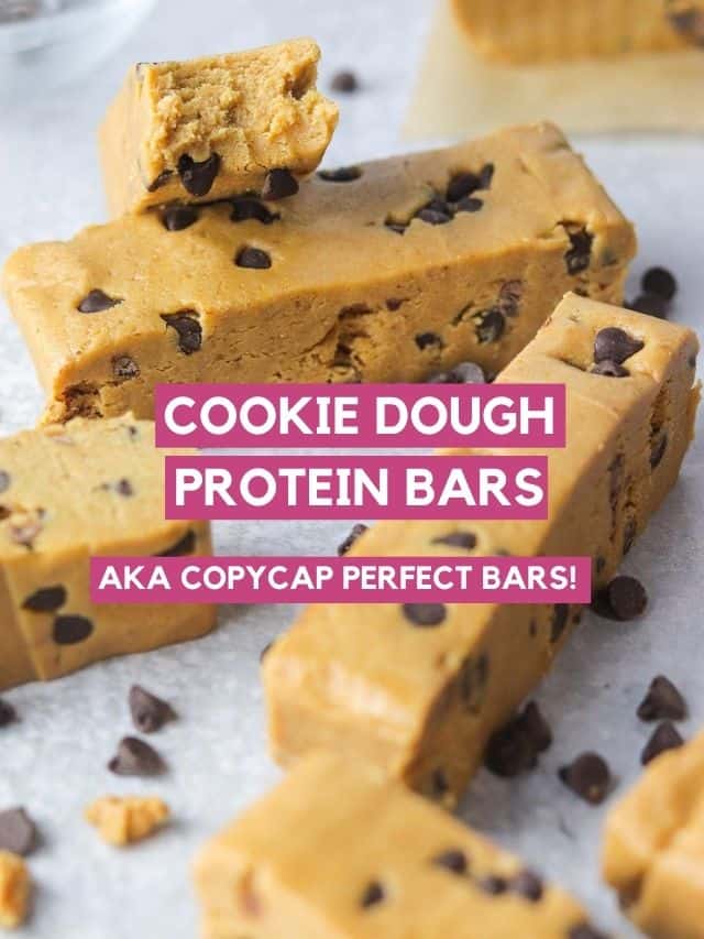 Cookie Dough Protein Bars.