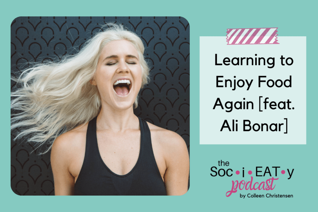 Learning to Enjoy Food Again featuring Ali Bonar AKA The AvoKween