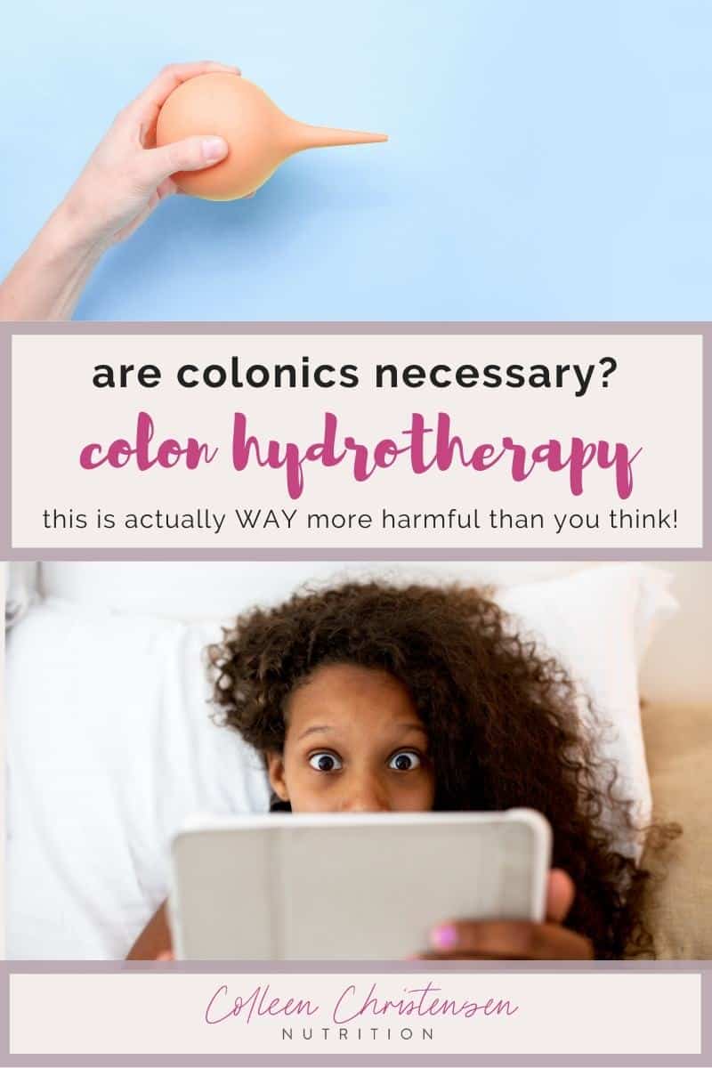 Is colon hyIs colon hydrotherapy necessary?drotherapy necessary?
