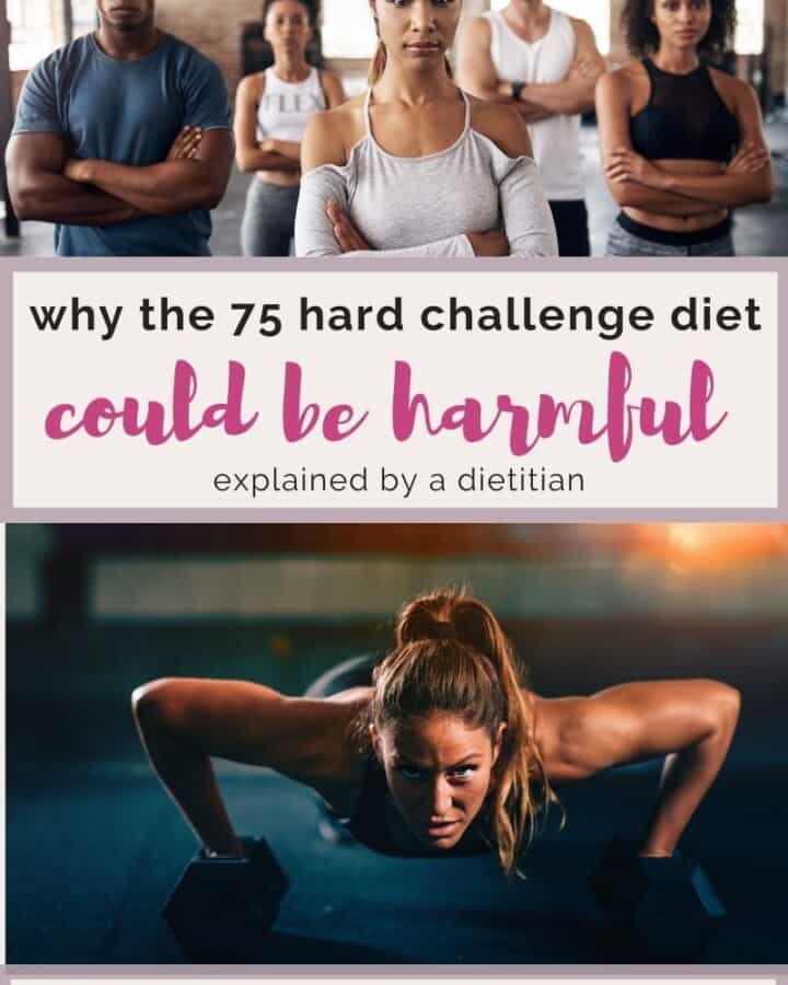 Why The 75 Day Hard Challenge Diet Is Harmful