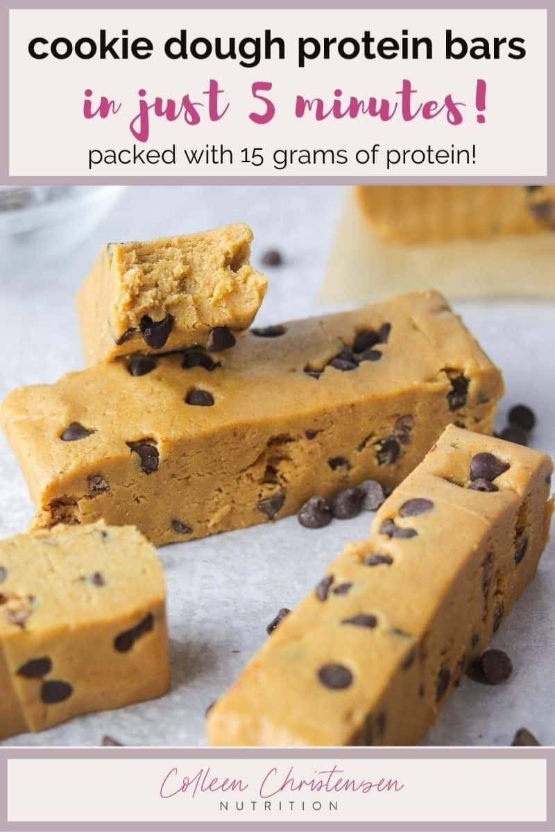 Cookie Dough Protein Bars [Perfect Bar CopyCat!] Colleen Christensen