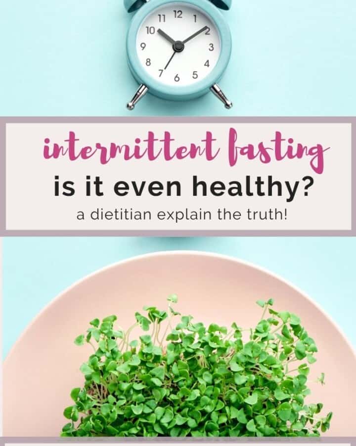 a dietitian explains intermittent fasting.
