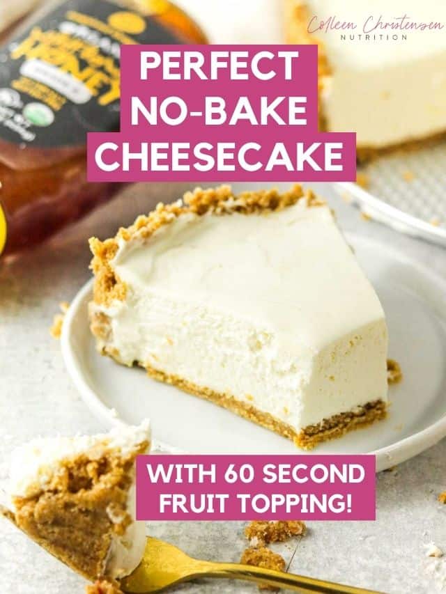 no bake eggless cheesecake Web Story Cover