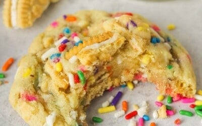 Birthday cake cookies ready in 20 minutes