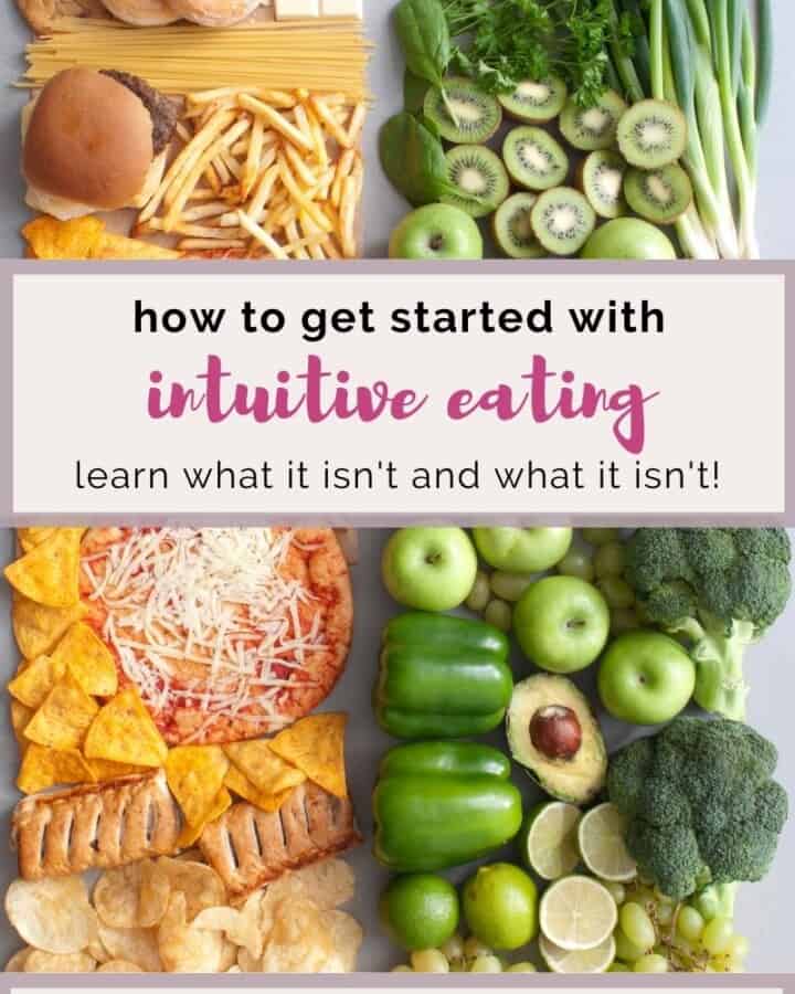 how to get started with intuitive eating