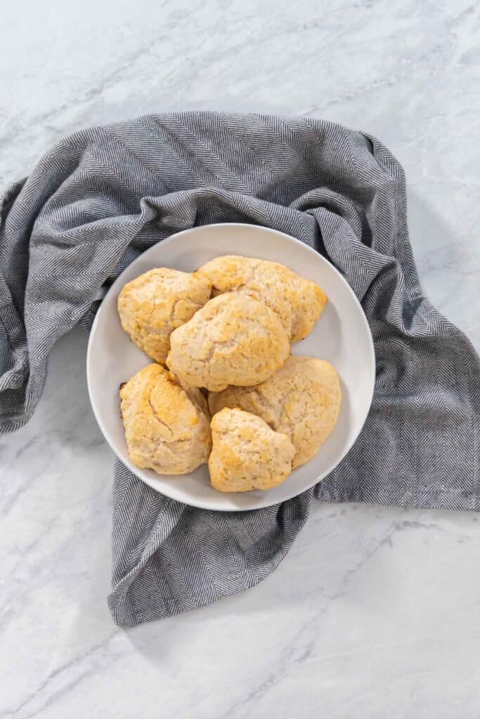 Easy 3 Ingredient Scone Biscuits - Colleen Christensen Nutrition