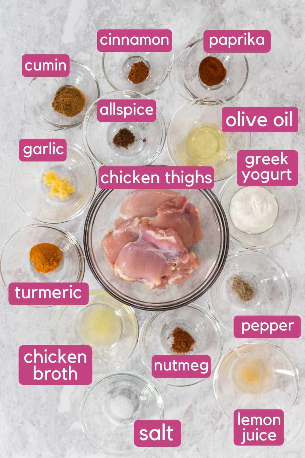 Chicken Shawarma Plate Chicken Ingredients.
