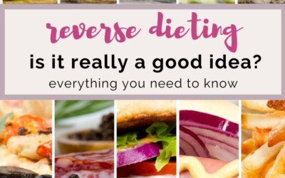 is reverse dieting a good idea?