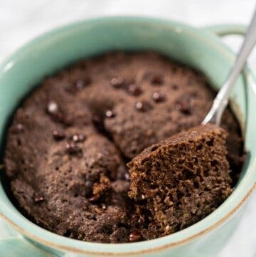 Taking a bite from 5 Minute Chocolate Baked Oats