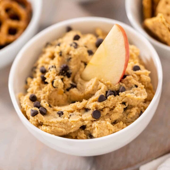 Chocolate Chip Cookie Dough Hummus Colleen Christensen Nutrition