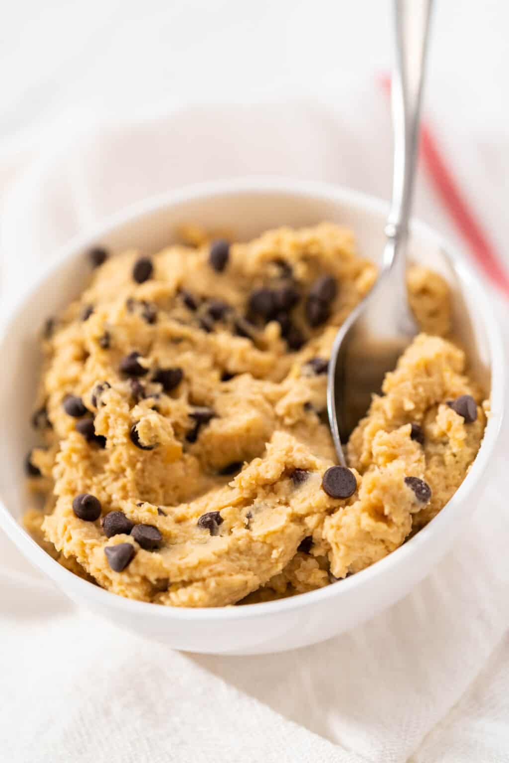 Chocolate Chip Cookie Dough Hummus - Colleen Christensen Nutrition