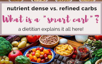 nutrient dense vs refined carbs.
