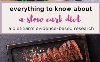 everything to know about a slow carb diet