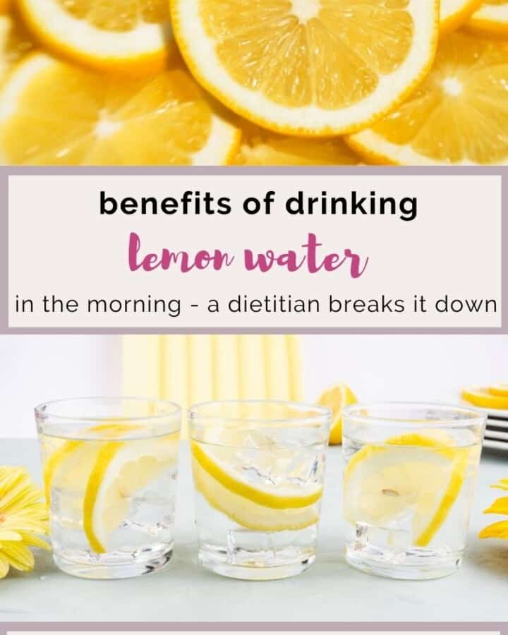 benefits of drinking lemon water in the morning.