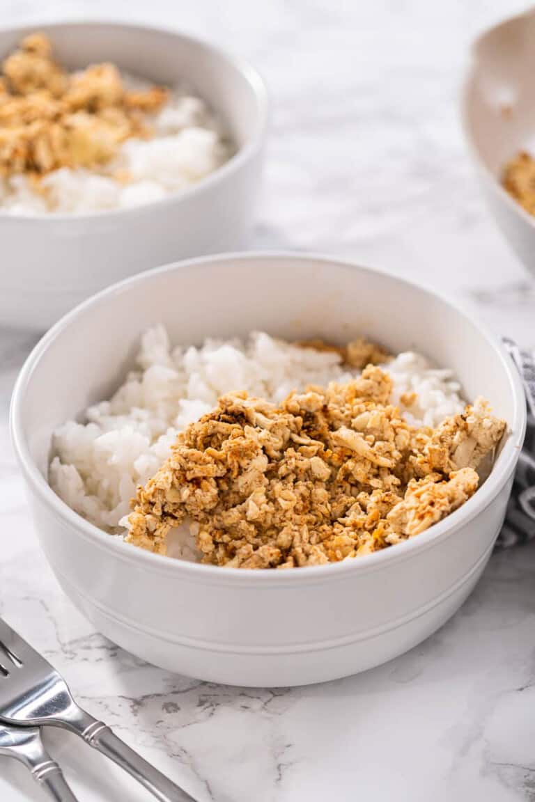 Easy Tofu Ground Beef Colleen Christensen Nutrition