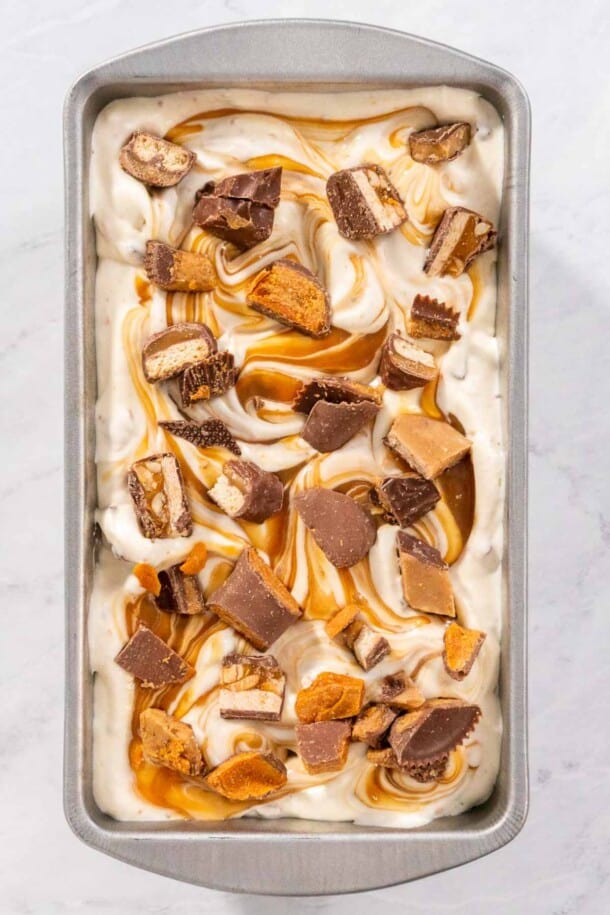 No-Churn Chocolate Bar Ice Cream - Colleen Christensen Nutrition