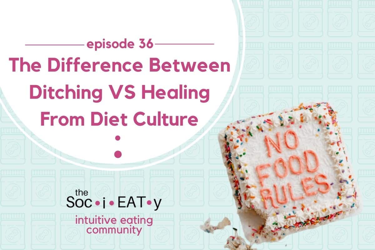 Ditching VS Healing From Diet Culture blog